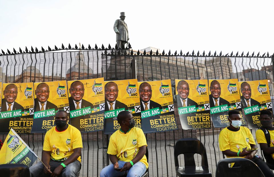 South Africa's ANC heads for worst poll result since end of apartheid ...