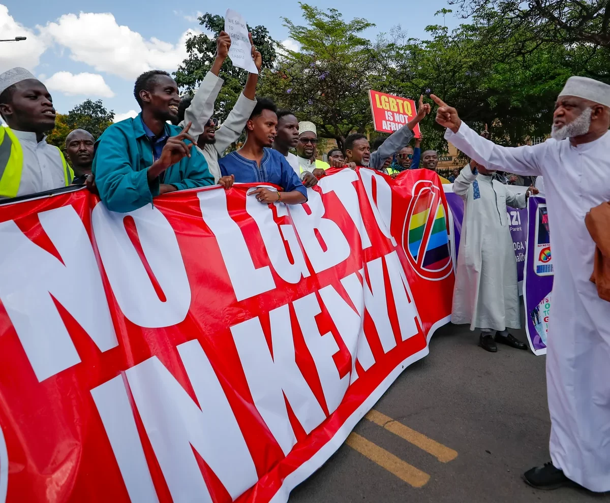 Kenyan Muslims protest Supreme Court endorsement of gay rights ...